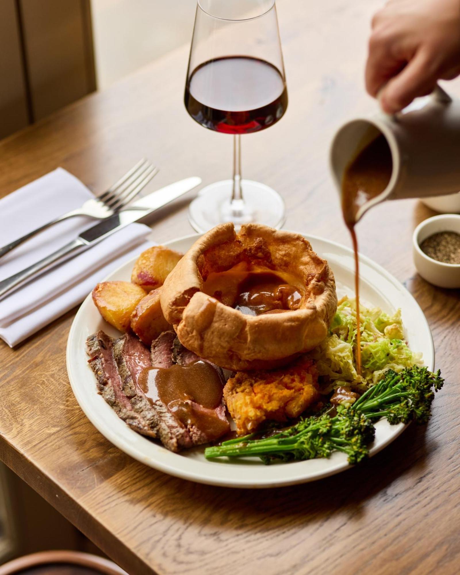 מלון Stanton Harcourt The Harcourt Arms מראה חיצוני תמונה A Sunday roast